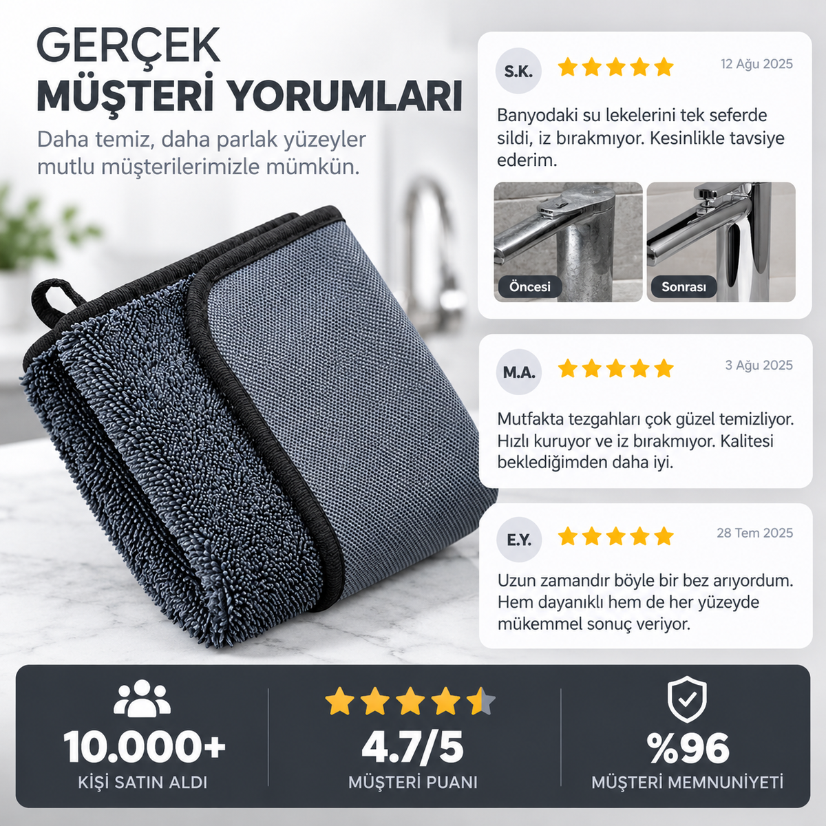 Kirleri Tek Hamlede Sil, Parlaklığı Ortaya Çıkar!
